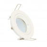 Collerette ronde blanche pour Ampoule LED GU10 / GU5.3