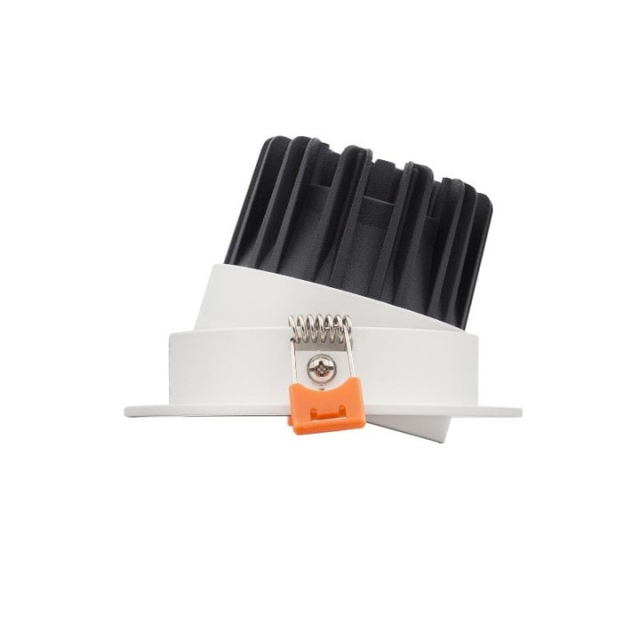 Spot LED COB Orientable Rond 12W Blanc