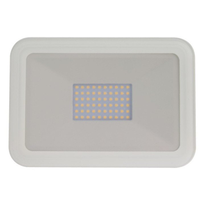 Projecteur led extra-plat Crystal blanc 100W