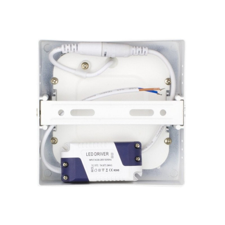 Plafonnier LED Carré 18W