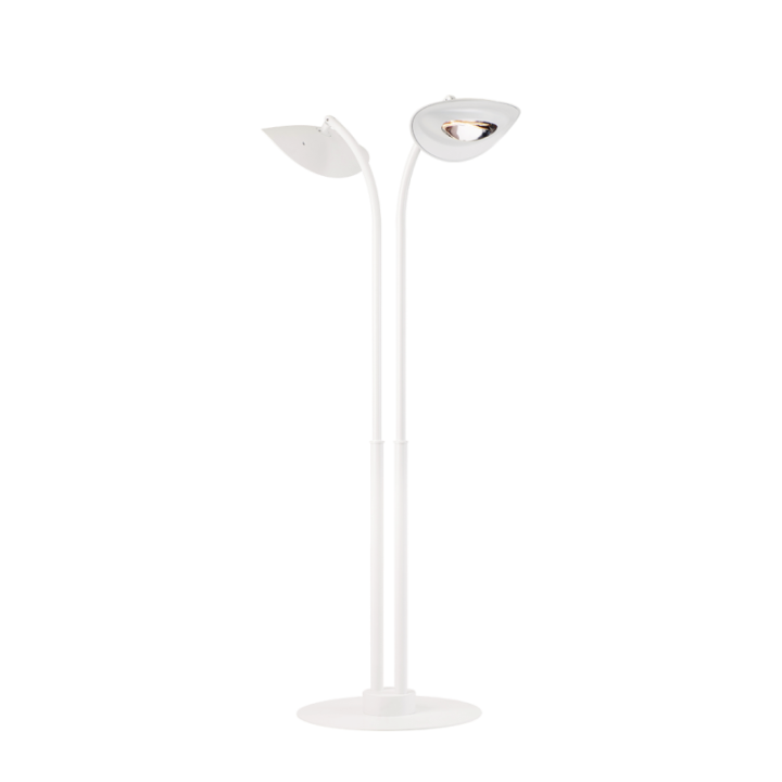Lampadaire Chauffant à 2 Têtes - HOTDOOR Blanc - PHORMALAB