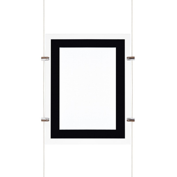 Affichage de vitrine verticale led A3 - ledpourlespros.fr