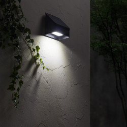 Applique LED Solaire avec Détecteur Mouvement - ledpourlespros.fr