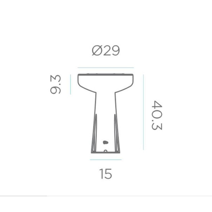 Borne solaire LED avec détecteur - PAQUITA 40