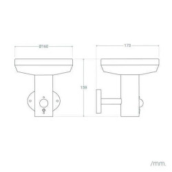 Applique LED Solaire avec Détecteur de Présence PIR