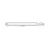 Barre Linéaire LED 120cm 20-30-40W CCT Sélectionnable Slim