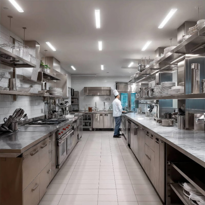 Barre Linéaire LED 150cm 30-40-50W CCT Sélectionnable Slim