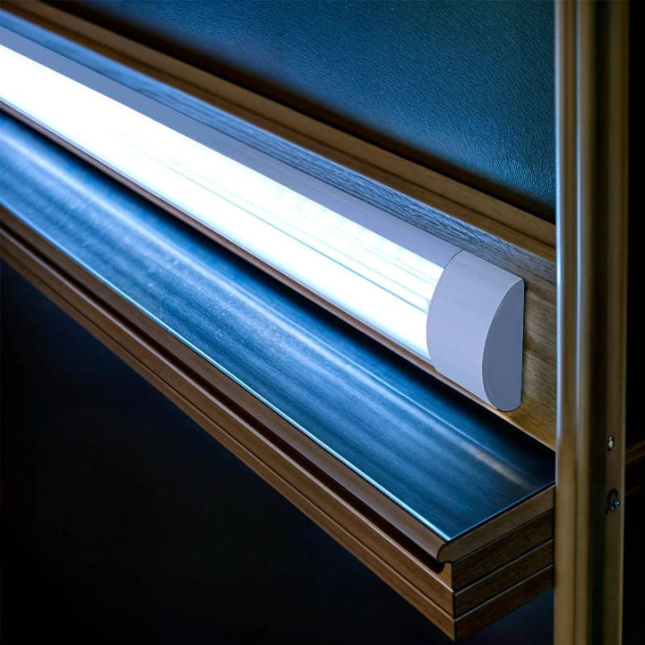 Barre Linéaire LED 150cm 30-40-50W CCT Sélectionnable Slim