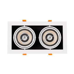 Downlight LED double GU10 AR111 30W 2400 lm