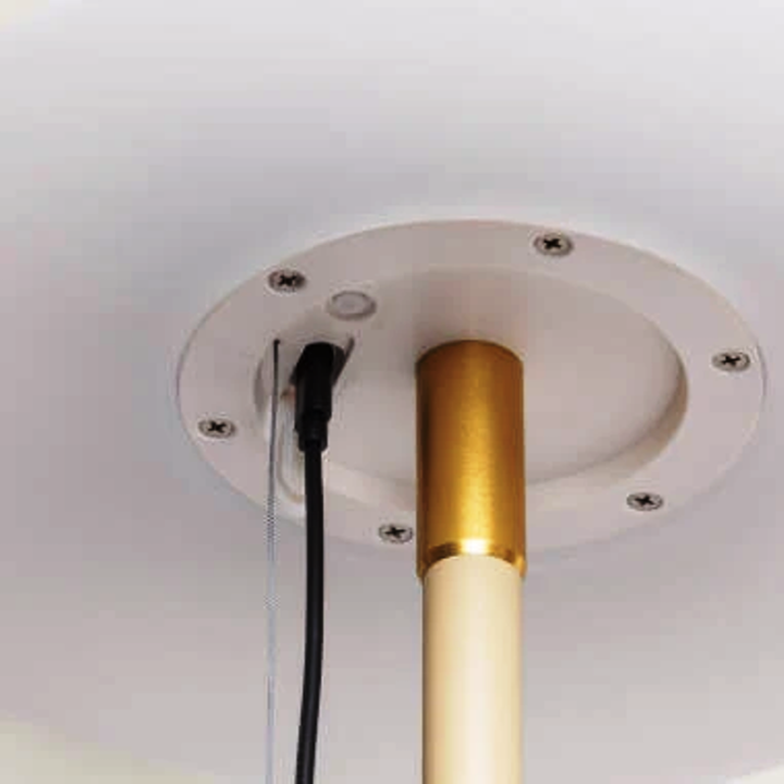 Lampadaire Solaire LED Extérieur Aladana