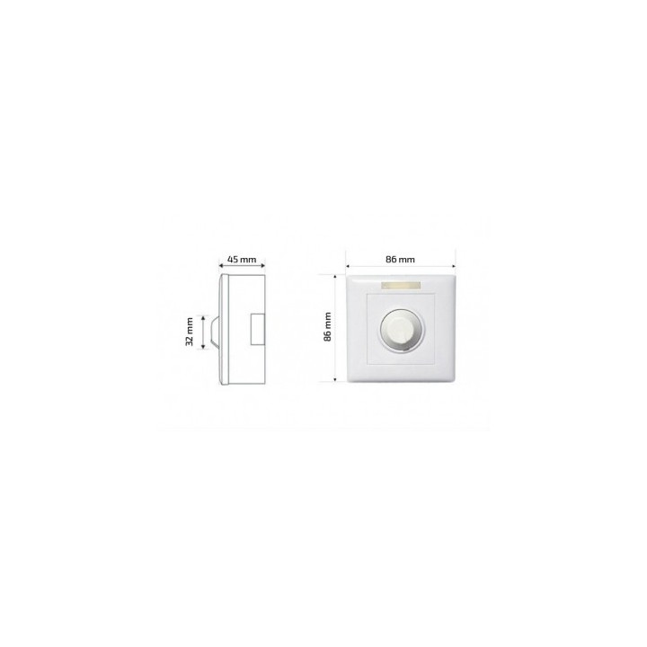 Variateur de puissance LED 300W avec Télécommande IR